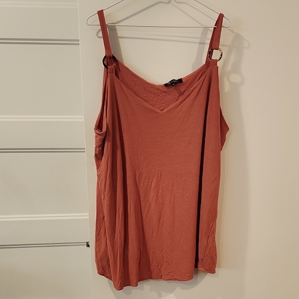 🔥 3/$25 🔥Orange Sleeveless Camisole Relaxed Fit
